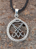 Anhänger 423 Siegel Luzifers - Silber
