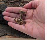 Anhänger 133 Thorshammer - Bronze