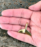 Anhänger 170 Walflosse - Bronze