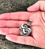 Schlangen 237 mit Schlangenkette - Silber
