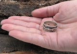 Stacheldraht-Ring, Gr. 54-74 (ring6) - Silber