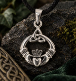 Anhänger 105 Claddagh - Silber