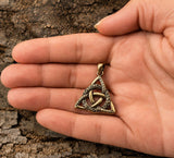 Anhänger 142 Keltenknoten - Bronze