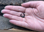 Klappcreole schwarz 10 x 2,5 mm - Edelstahl kcschw11