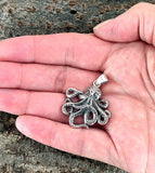 Anhänger 388 Oktopus - Silber