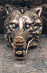 Bartperle Wolf 8 mm - Bronze