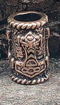 Bartperle Thorshammer 5 mm - Bronze