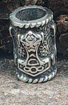 Bartperle Thorshammer 5mm - Silber