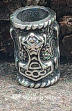 Bartperle Thorshammer 5mm - Silber