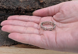 Ring Kettendesign, Gr. 54-74 (ring8) - Silber
