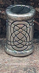 Bartperle Keltenknoten 6 mm - Edelstahl Nr. 1117