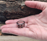 Ring Eisernes Kreuz, Gr. 55-74 (ek30) - Edelstahl