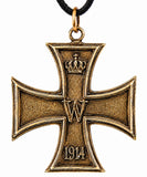 Anhänger 17 Eisernes Kreuz - Bronze