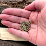 Anhänger 200 Triskele - Bronze