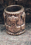 Bartperle Thorshammer 8 mm - Bronze