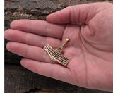 Anhänger 58 Thorshammer - Bronze