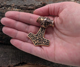 Anhänger 69 Thorshammer - Bronze