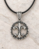 Anhänger 239 Fleur-de-Lis - Silber