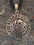 Anhänger 154 Sleipnir - Bronze