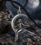 Elfe 15 mit Schlangenkette - Silber