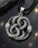 Schlangen 331 mit Schlangenkette - Silber