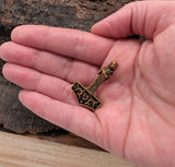 Anhänger 74 Thorshammer - Bronze