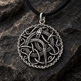 Anhänger 111 Midgardschlange - Silber