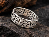 Ring Keltenknoten, Gr. 46-74 (kk1) - Silber