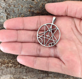 Anhänger 56 Pentagramm - Silber