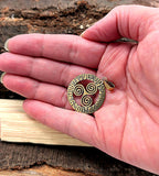 Anhänger 202 Triskele - Bronze