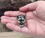 Ring Wolfskopf, Gr. 63-76 (wk24) - Edelstahl