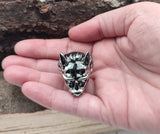 Ring Wolfskopf, Gr. 63-76 (wk24) - Edelstahl