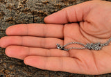 Schlichte Kette 2 mm - silbern - Edelstahl