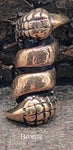 Bartperle Drachenkralle 6 mm - Bronze