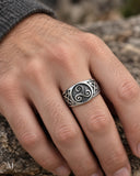 Ring Triskele, Gr. 52-74 (tris) - Silber