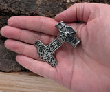 Anhänger 63 Thorshammer - Edelstahl