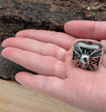 Ring Eisernes Kreuz, Gr. 55-71 (ek29) - Edelstahl