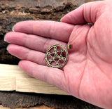 Anhänger 185 Metatrons Würfel - Bronze