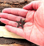 Anhänger 189 Pentagramm - Bronze