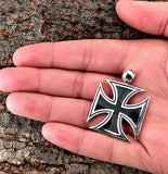 Eisernes Kreuz 175 mit Königskette - Silber