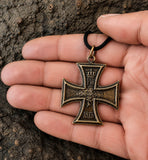 Anhänger 17 Eisernes Kreuz - Bronze