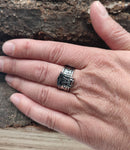 Ring Thorshammer Gr. 58-72 - Edelstahl