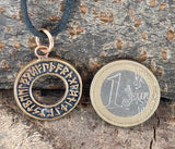 Anhänger 53 Runenkreis - Bronze