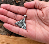 Anhänger 467 Pyramide - Silber