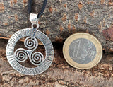 Triskele 231 mit Schlangenkette - Silber