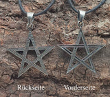 Anhänger 452 Pentagramm - Silber