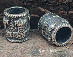 Bartperle Thorshammer 8 mm - Silber
