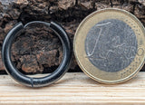Klappcreole schwarz 16mm - Edelstahl kcschw10