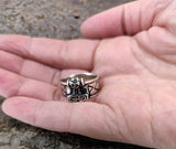 Ring "Thorshammer", Gr. 52-80 (thsi1) - Silber