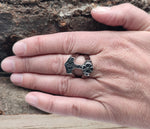 Ring Thorshammer Gr. 55-76 (th33)- Edelstahl